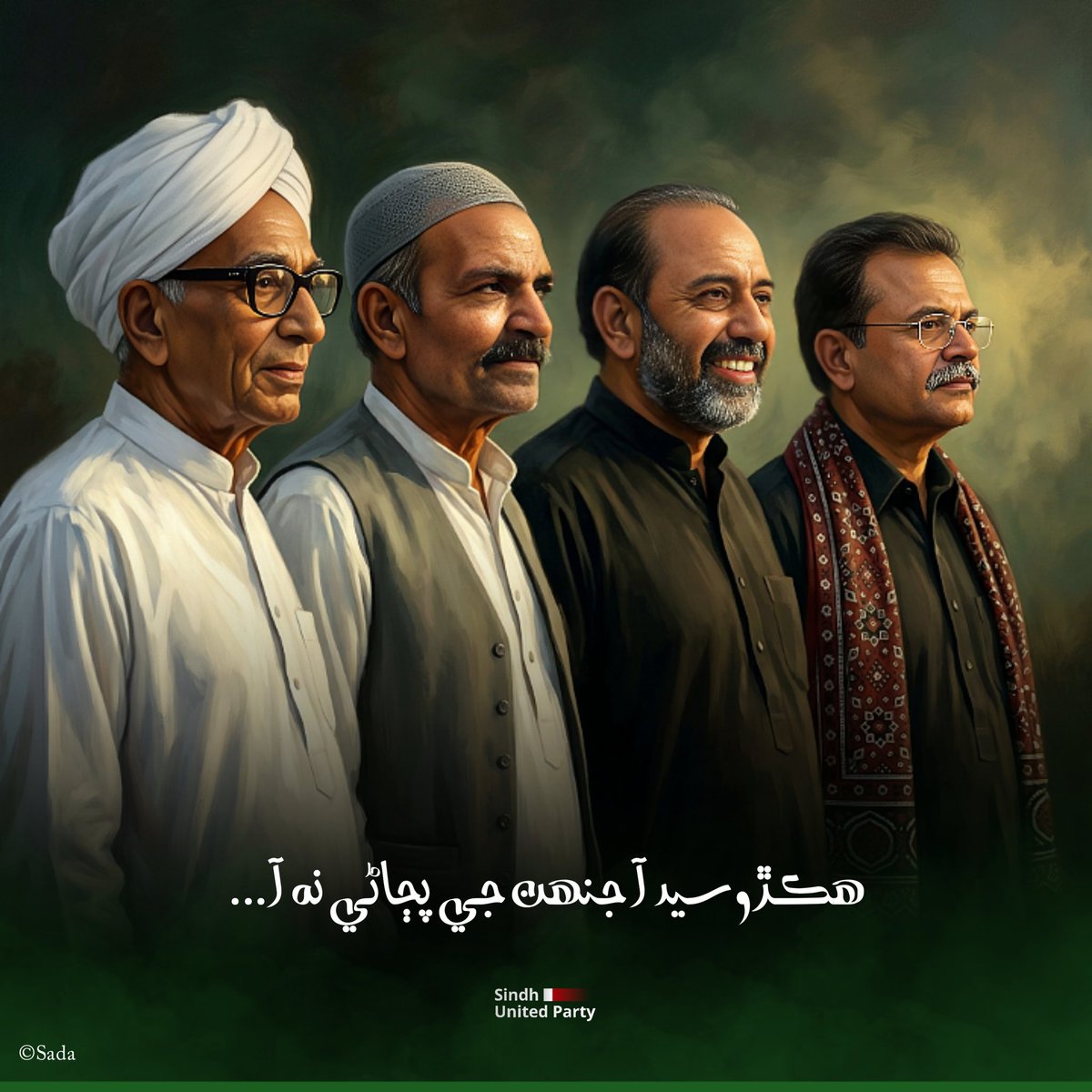 ھڪڙو سيد آ جنهن جي پڄاڻي نه آ… 🕊