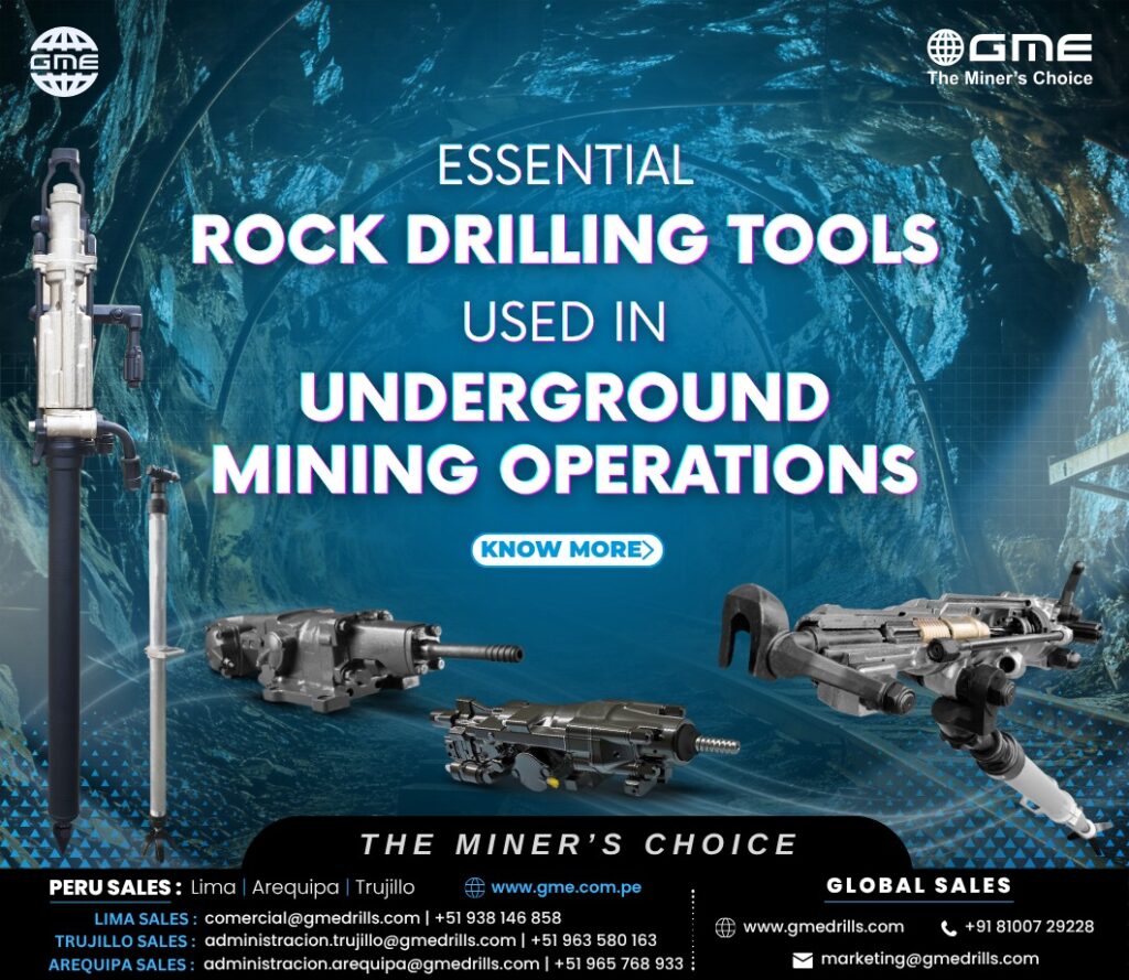 gmedrills's tweet image. Choosing the right rock drilling tools is key to safe, efficient underground mining. From jackleg to stoper drills and hydraulic drifters—discover what drives productivity.

🔗 Read more: gmedrills.com/essential-rock…

#UndergroundMining #RockDrilling #MiningTools #MiningEquipment #GME
