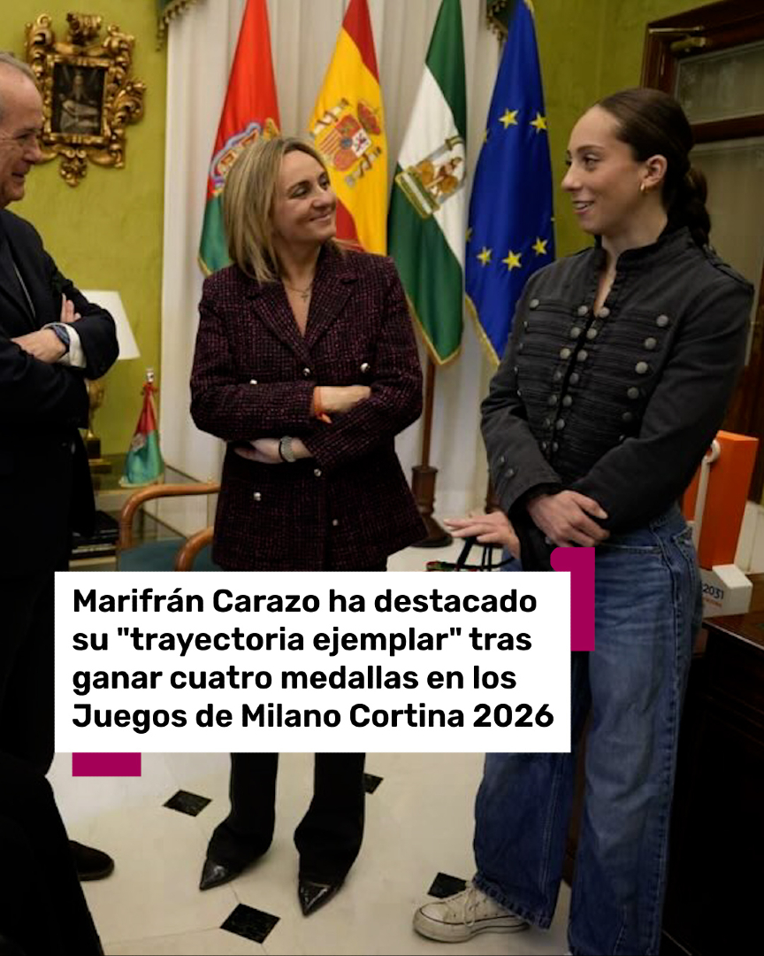 101tvGranada's tweet image. 🎖️⛷️Audrey Pascual, condecorada con la Medalla al Mérito de Granada

📲Más información en 101tv.es

#esquí #granada #deportes #jjoo #MilanoCortina