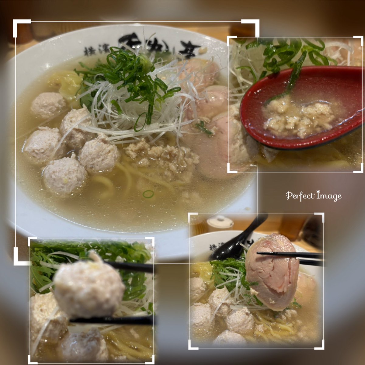 nabonayo2's tweet photo. ラーメン探訪『本丸亭 センター南店』センター南
鶏三昧塩ら〜麺

本日オープン㊗️
鶏の優しい出汁に魚介が重なるクリアなスープ､塩カドも無く食べ易い😋👌春菊が特徴的👍そぼろ・つくね・チャーシューなど正に鶏三昧💯💯💯自家製中太縮れ麺も抜かり無し🈵🌈流石塩の名店の逸杯､ご馳走様でした🍜🙏🙇‍♀️ https://t.co/RcwlnsZfEB