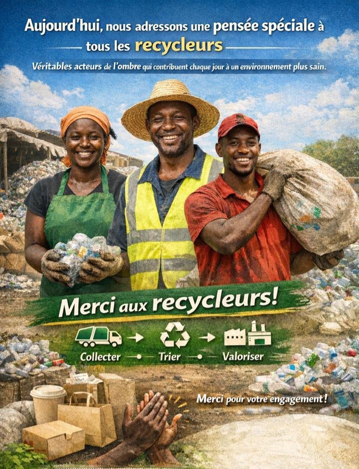 ArmandeShop's tweet image. Aujourd’hui, nous adressons une pensée spéciale à tous les recycleurs, véritables acteurs de l’ombre qui contribuent chaque jour à un environnement plus sain.

#akaagroup #akaapackaging #recyclage #economiecirculaire