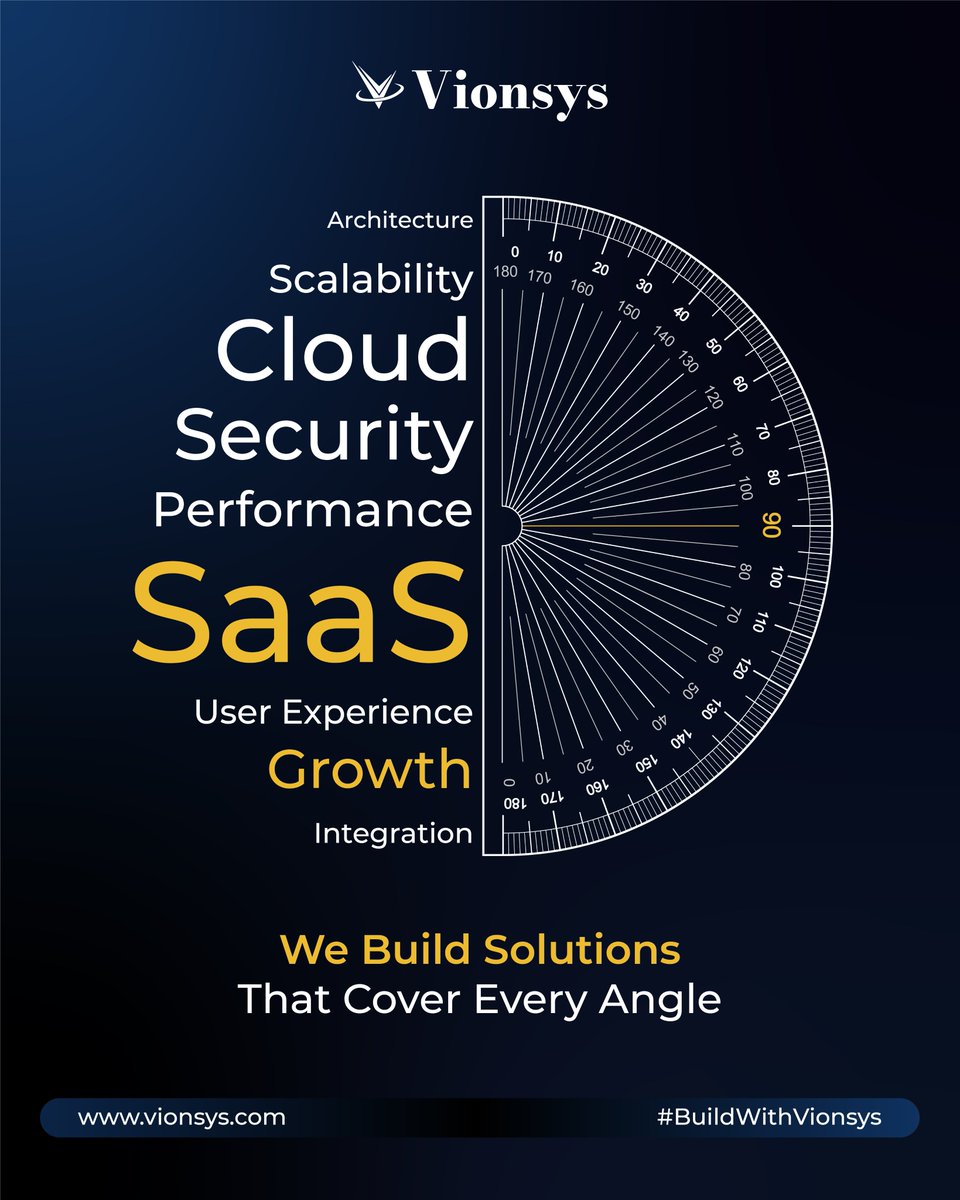 vionsysit's tweet image. Build SaaS products that scale and perform without limits.

Success depends on strong architecture, security, performance, and user experience—miss one, and growth slows.

Vionsys builds SaaS as a complete ecosystem, from idea to scale.

#SaaS #SaaSDevelopment #CloudSolutions