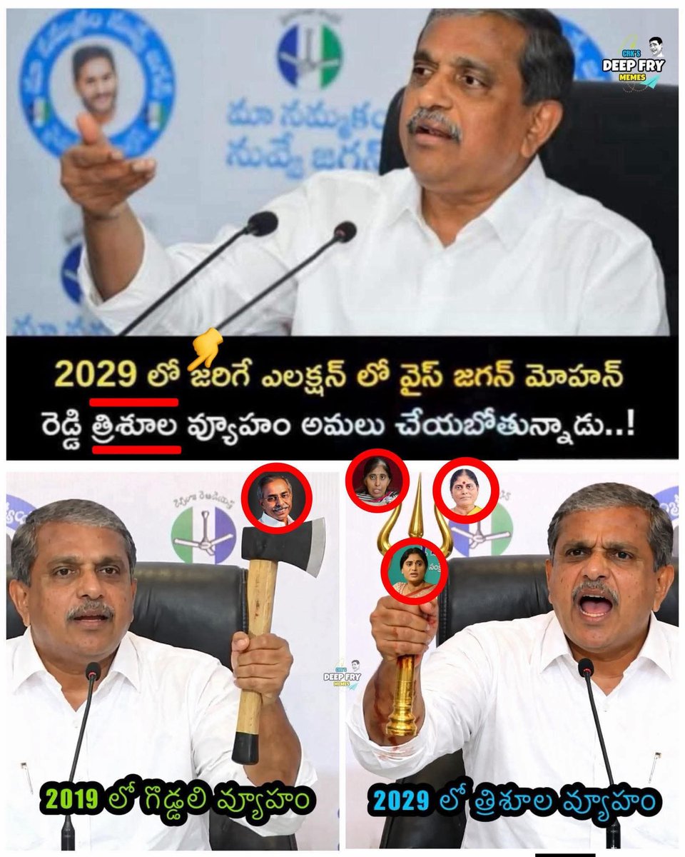 ఓ.త్రిశూల వ్యూహం అంటే.ఇదా
So, ఈ సారి విజయమ్మ+షర్మిల+సునీత combo ?