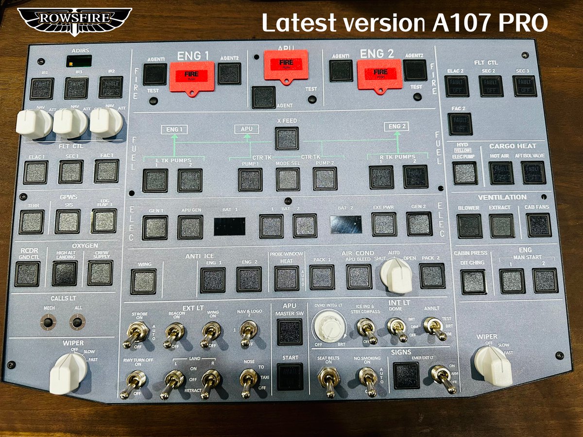jerryfly_7's tweet image. A107 PRO updated! Shoutout to the 114 simmers who shared their feedback 📷
The new version is live now.
If you have more ideas, just leave a comment — we’ll keep iterating!
📷 forms.gle/USWfgUX6EmiJaz…
#rowsfire #flightsimulator #msfs #fenixa320 #airbus #overheandpanel