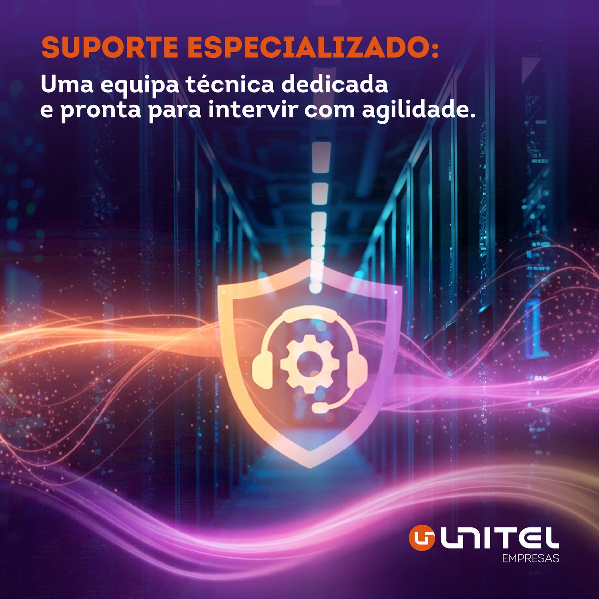 unitelao's tweet photo. A robustez tecnológica de uma organização define a sua capacidade de resposta ao mercado.

Com a Internet Dedicada da UNITEL Empresas, a sua operação assenta em três garantias fundamentais: Simetria total, Monitorização activa 24/7 e Suporte especializado. https://t.co/tFZ5JEC8SH