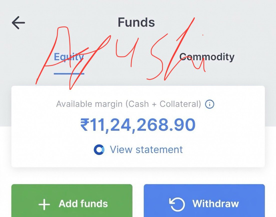 traderayushi's tweet image. Hero zero Trade worked out well 🔥 

On friday i had bought puts worth 1 lac and today bcs of gap down it became 11 lac 📈

This is the power of option Trading 

#nifty #OptionsTrading