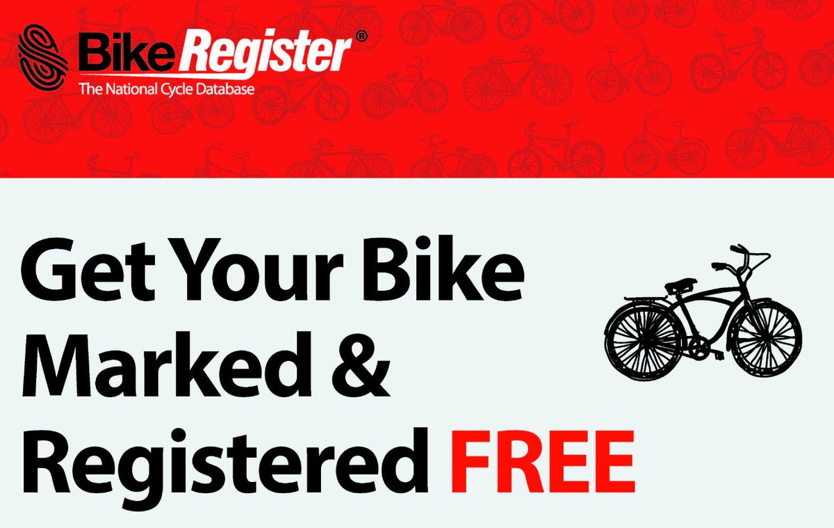 SecurityBrookes's tweet photo. 🚲 Free Bike Marking &amp; Registration – Tomorrow! 🔐

Join the Oxford Brookes Security Team today (14th April) from 11:00am – 2:00pm at the Piazza, Headington Campus (outside the main reception) for our FREE Bike Marking &amp; Registration Event. https://t.co/za3l2hvp32