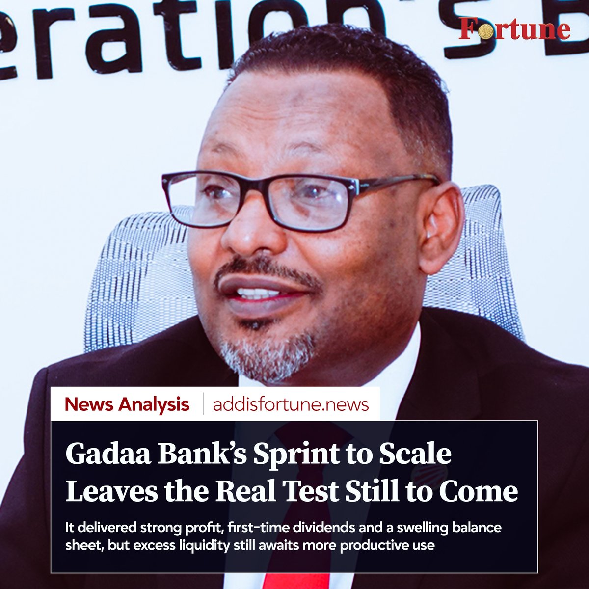 addis_fortune's tweet image. Gadaa Bank’s second full year of operation was marked by rapid balance sheet expansion, with total income reaching 1.67 billion Br, a 111.8pc increase from the previous year. #Banking #Performance #Finance #Ethiopia

Read more - shorturl.at/hRCFx