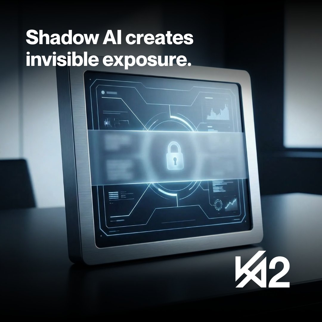 KA2Talk's tweet photo. Nearly 50% of staff use AI tools without approval. 

AI without governance is risk that cannot be audited.

Read the article: AI in Cyber Security: 
https://t.co/JXI3xIEiyS

Book a 30-minute Cyber Governance Discovery Call 
https://t.co/BMEdvJSYQ5

#CyberGovernance https://t.co/RKHX8mi4KI