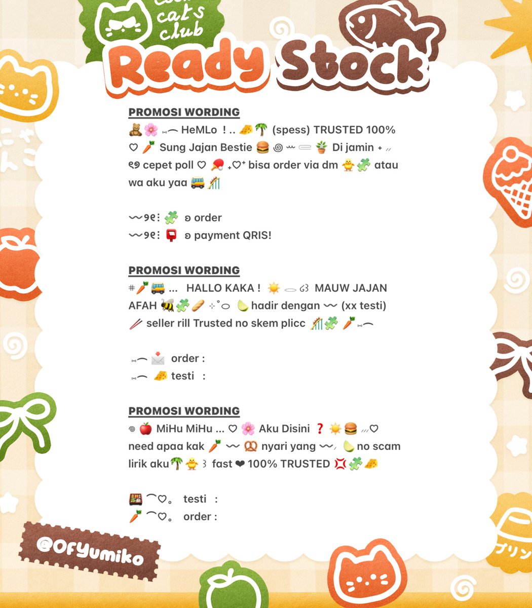 YumiKo, Wording. tweet media