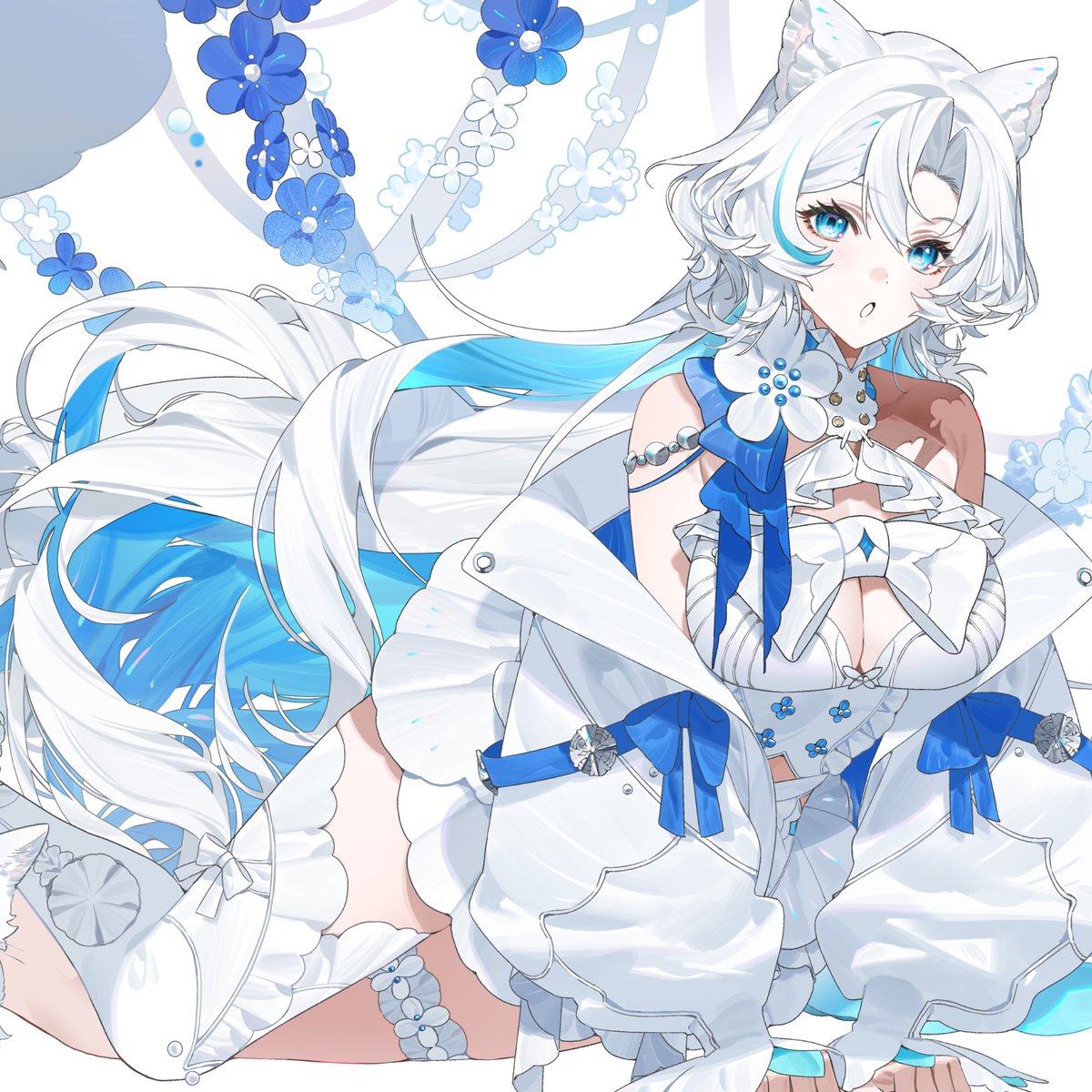 雨ノ緹 AmenoTi🩵NewCover月光 tweet media