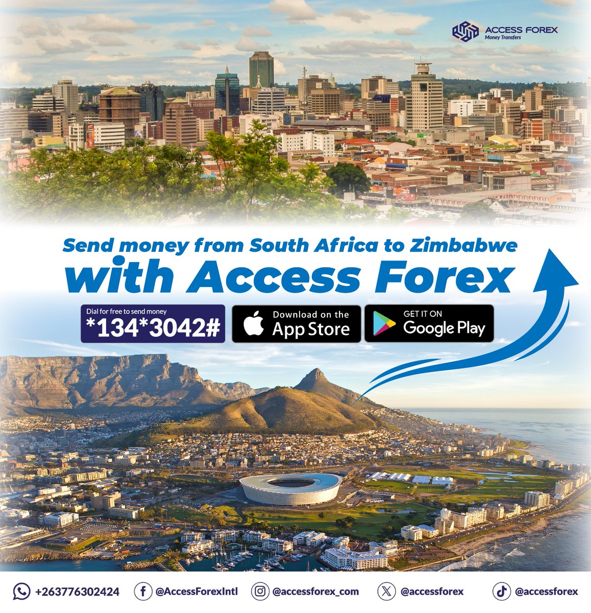 accessforex_com's tweet photo. Download the Access Forex app to send money from South Africa to Zimbabwe.
Click https://t.co/JODTCImAtQ https://t.co/Fg0wbMpYP1