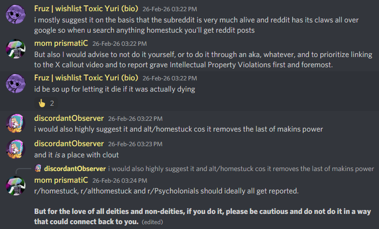 Homestuck Community tweet media