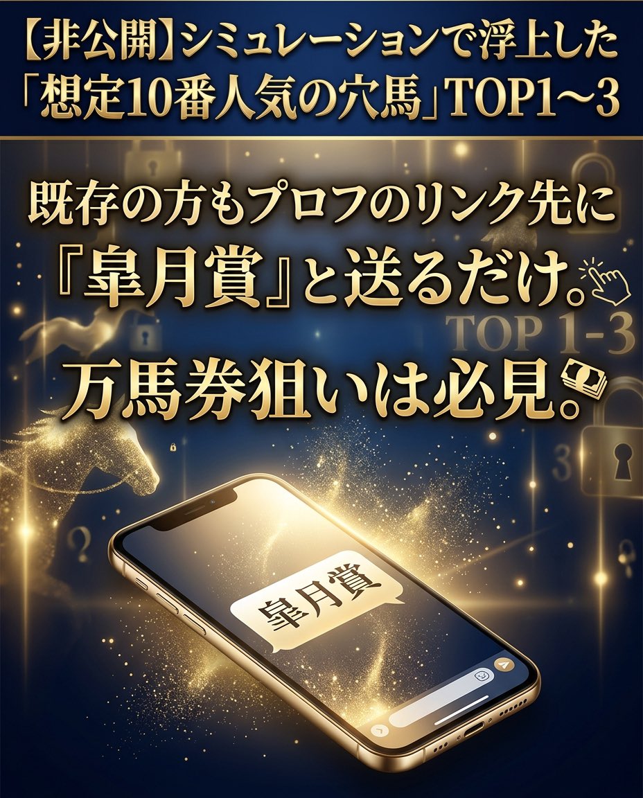 競馬歴20年の重賞ハンター tweet media