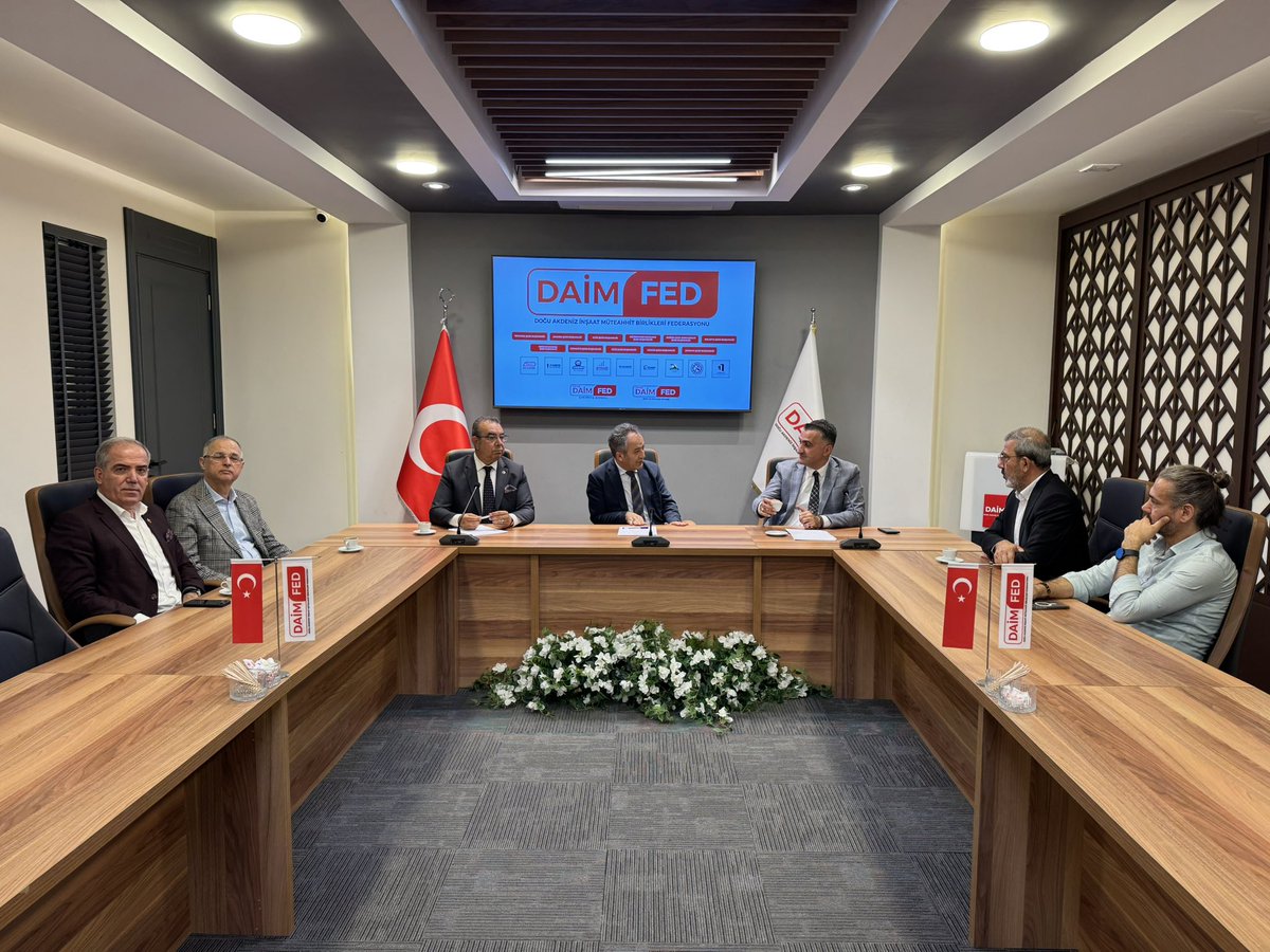 DOĞU AKDENİZ MÜTEAHHİT BİRLİKLERİ FEDERASYONU tweet media