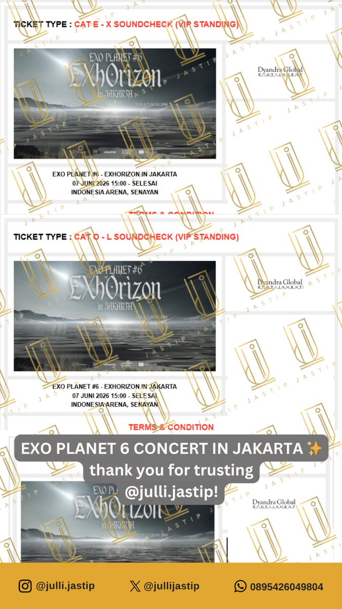 jullijastip's tweet photo. #proof_JJ EXO PLANET 6 EXHORIZON IN JAKARTA]  

🩶 https://t.co/rpDpbvZbLg