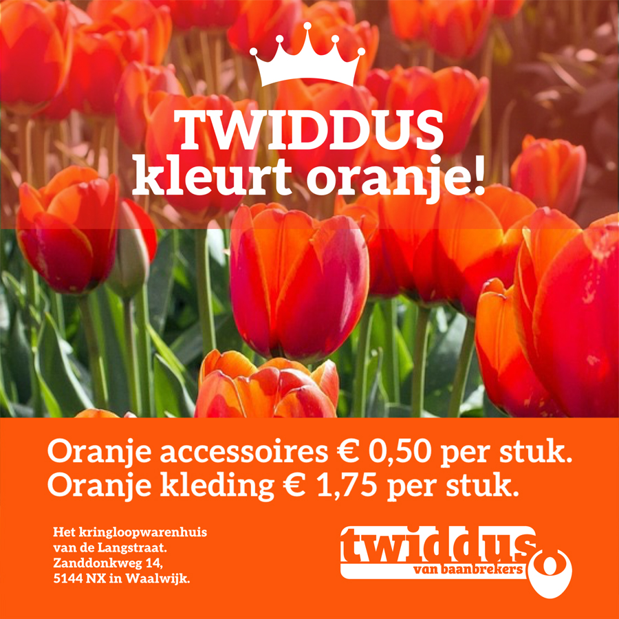 Ons kringloopwarenhuis loopt alvast warm voor Koningsdag ...