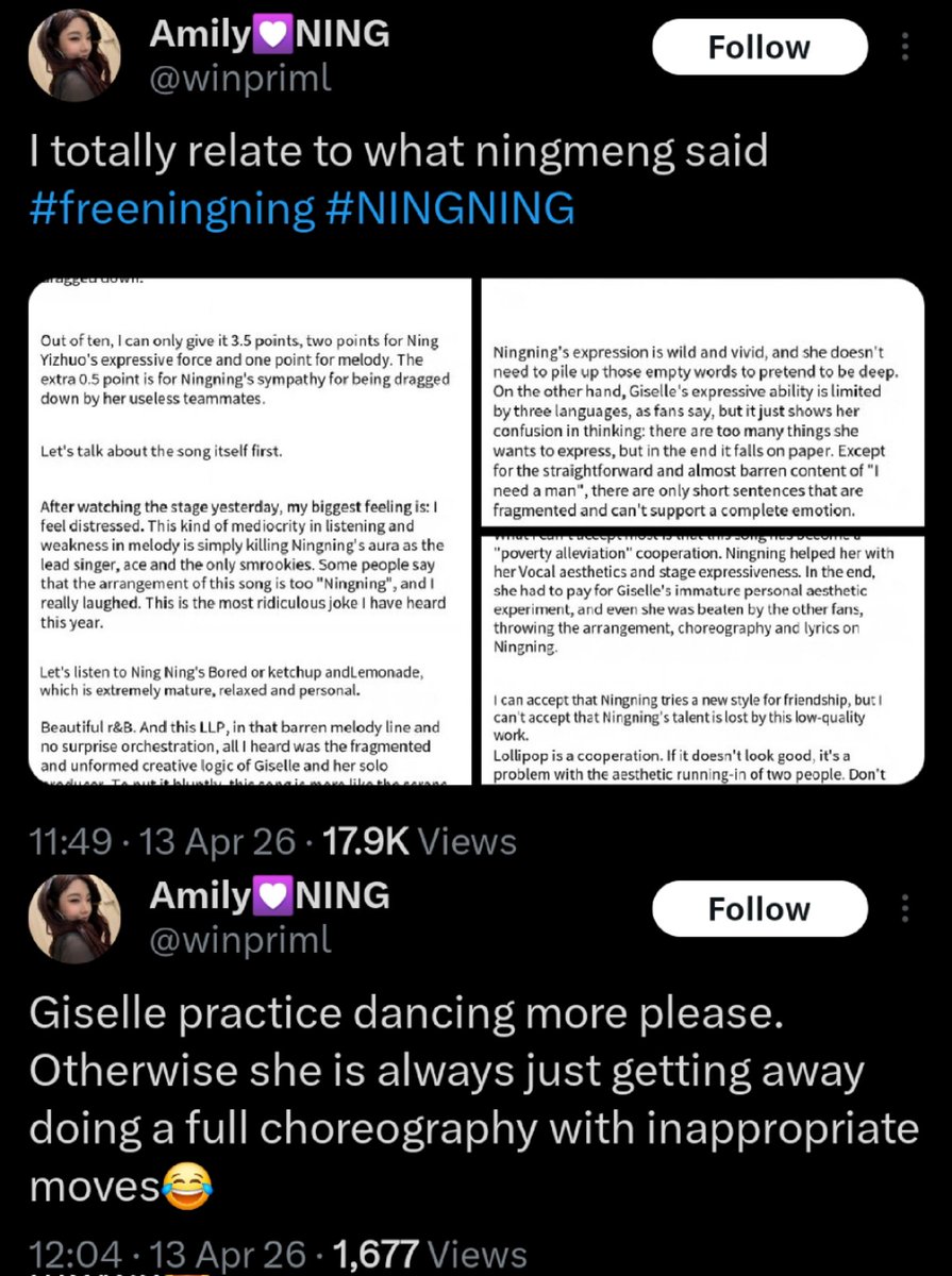 PROTECT GISELLE tweet media