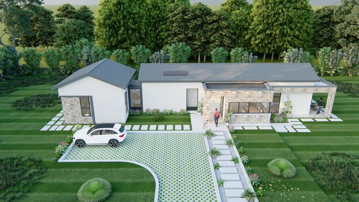 JDstudio254's tweet photo. What do you think of this modern farmhouse? https://t.co/226pz5HwYb