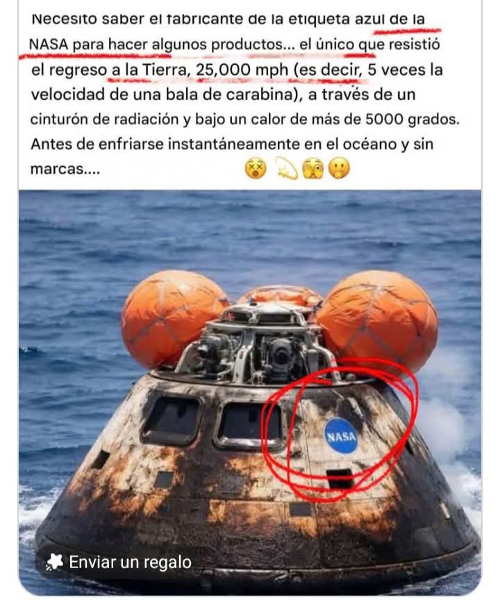 No aprenderemos nunca 🤣🤣🤣🤣🤣
Acaban de justificar el gasto de miles de millones de dólares, que evidentemente no están porque se han " invertido" en esta mamarrachada. 😂😂😂😂 
Un bonito plato de TV, un grupo de científicos montando el numerito , y listo !!!.