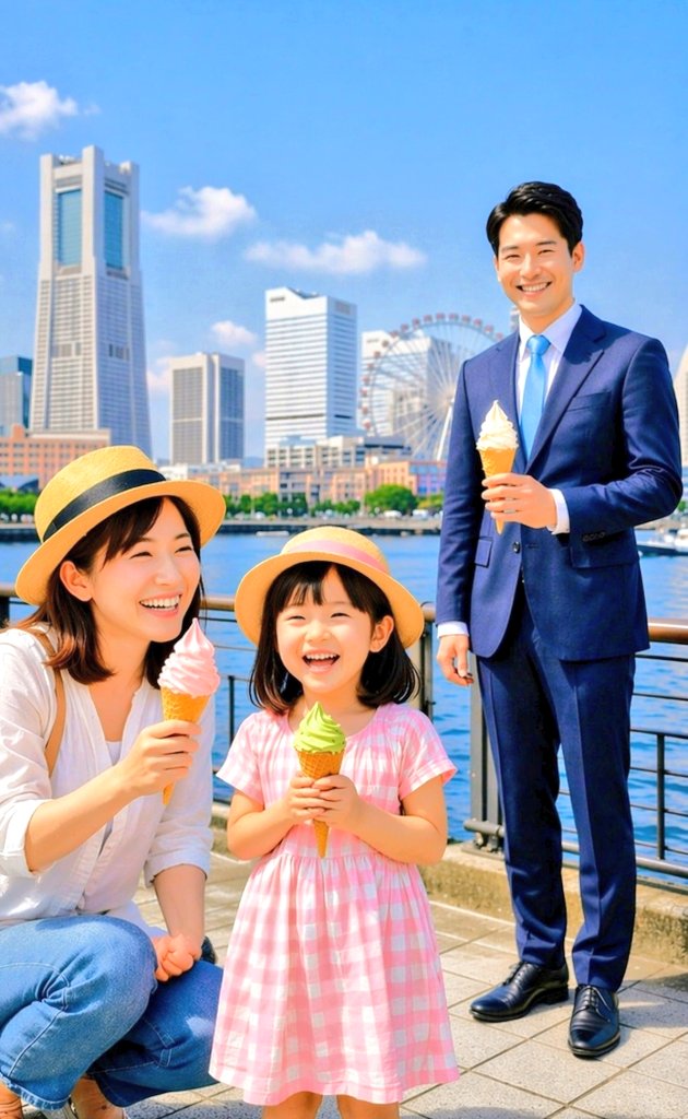 アイスクリームママ 横浜恋風 アイスクリームどうですか 「いえ、お構いなく」 「ママ