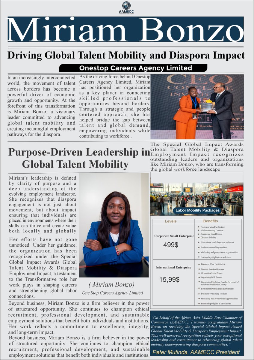 Africa Asia Chamber of Commerce (AAMECC) tweet media