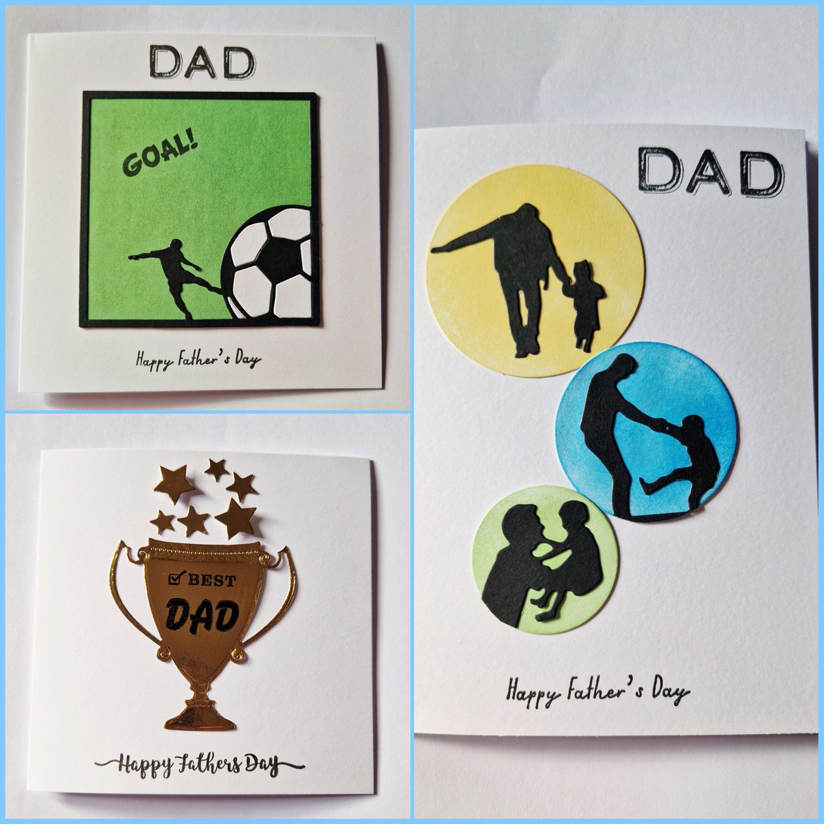 New Father's day cards available in my #etsy shop. 
All one of a kind and ready to post. Kaiscards.etsy.com 
#fathersdaycard #fathersday #etsycards #etsycardmaker