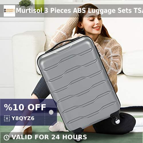 Luggage_Factory's tweet image. Travel in style and security with Murtisol's sleek silver luggage set! ✈️ With a TSA lock, hard ABS shell, nestable design, and smooth spinner wheels, your journey just got a whole lot easier. Buy now and enjoy quality that's guaranteed! #Murtisol #TSA shortlink.store/wpgedyqa0o0j