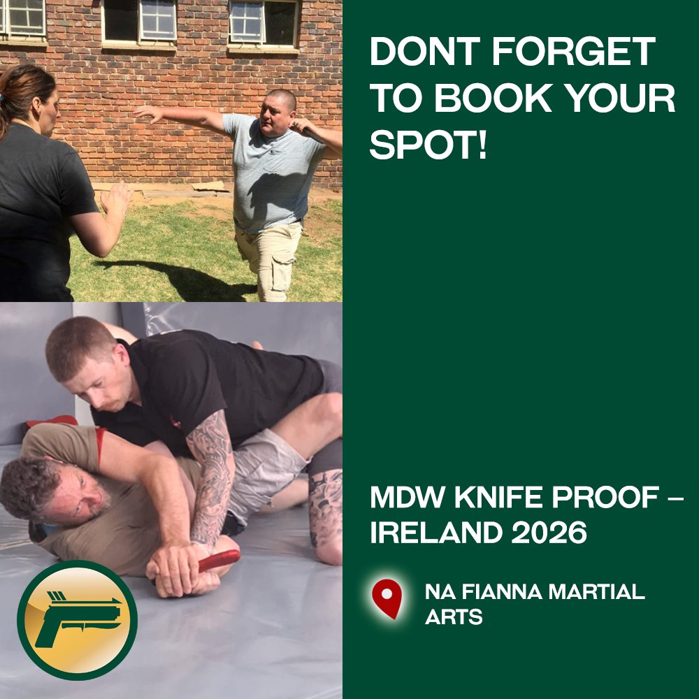 TacticalBalance's tweet photo. Have you booked your spot yet? MDW Knife Proof Ireland
https://t.co/2DMywDDhxK
Tactical Balance, Muizenberg Cape Town (Head Office)
WhatsApp: 074 073 6393
Tel: 021 788 1790
Email: info@tacticalbalance.co.za
The Tactical Balance Team
#tactical_balance
#multidimensionalwarriors https://t.co/GMsjj8xEZ8