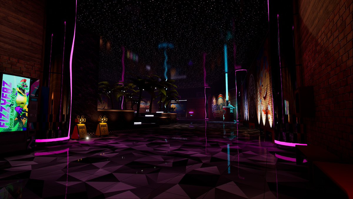 Lowkey one thing i hope steel wool does in the future is explore the uncanny valley and the backroomish style they had in SB again. Say what you want about sb but you cannot deny the pizzaplex doesnt make you uncomfortable with how liminal it is.