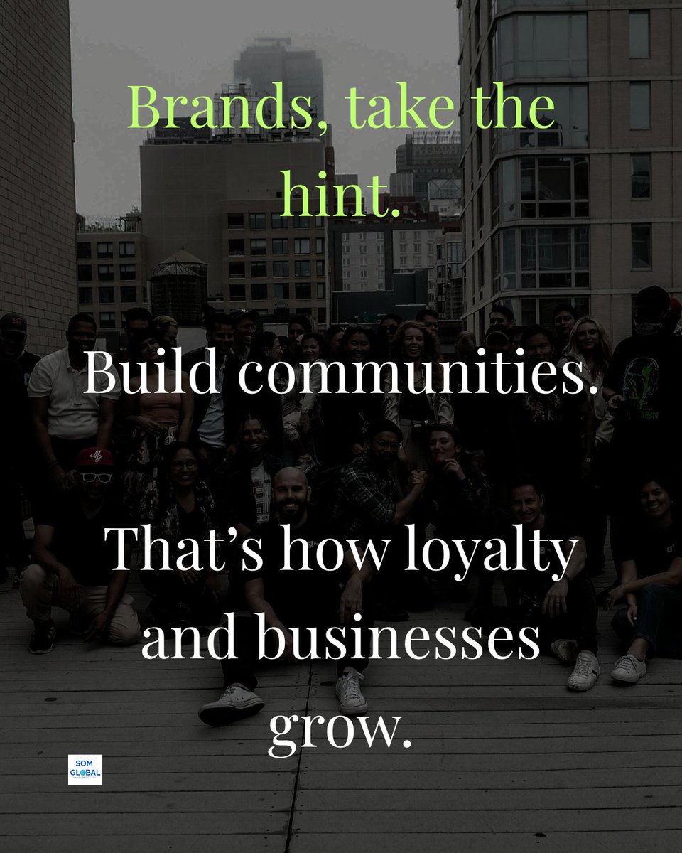 somglobalco's tweet image. Community building is the NEXT BIG THING in Marketing.

#PickleBall #CommunityBuilding #MarketingTips #MarketingIdeas #Branding