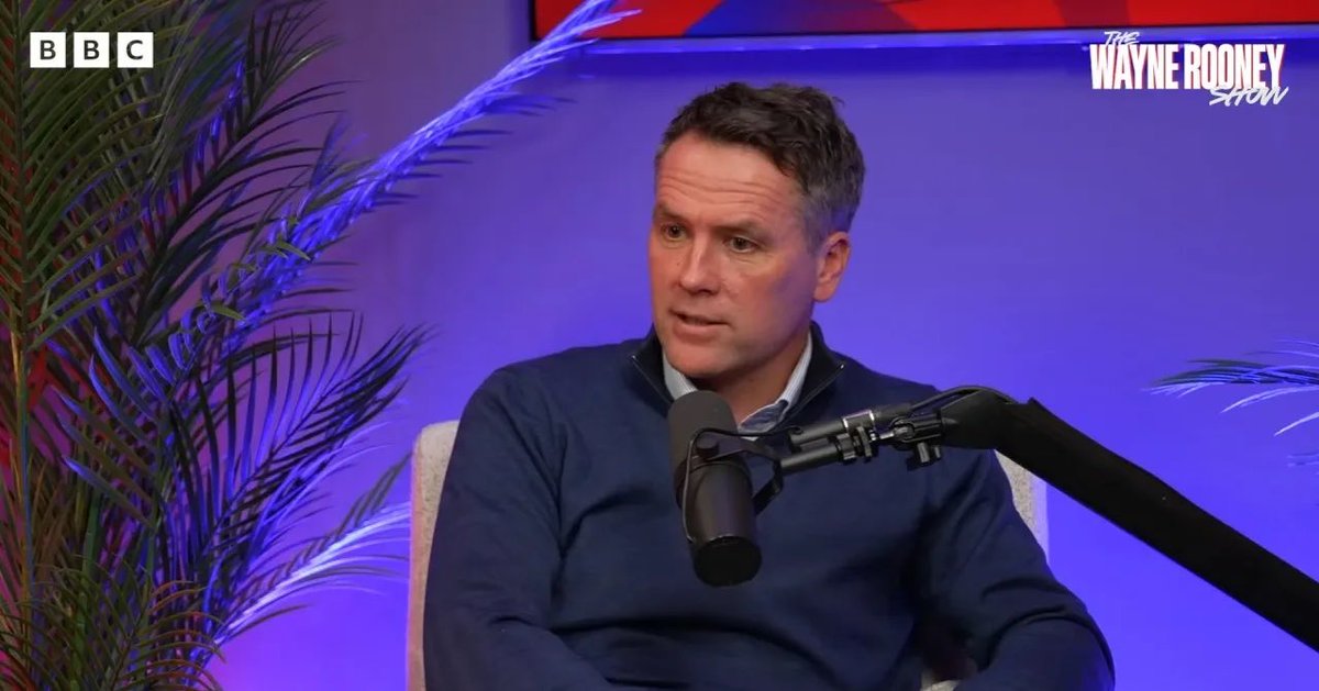 Arsenalnewschan's tweet image. 🗣️Michael Owen on the advantage that #Arsenal have over Man City in this season’s Premier League title race: “I think Manchester City have got the slightly more difficult games. They’ve got Bournemouth away, they’ve got Everton away. They are two tough games. However, when you