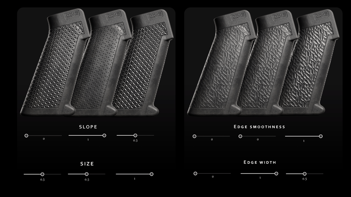 rajabzade_javad's tweet image. Grip and knurl Generator for Substance 3d Painter

lnkd.in/dge8_KbJ

#gameart #texturing #3d #art #Substance #Substancepainter #Material #madewithsubstance #digitalart #digitalart #Digital3D #gamedesign