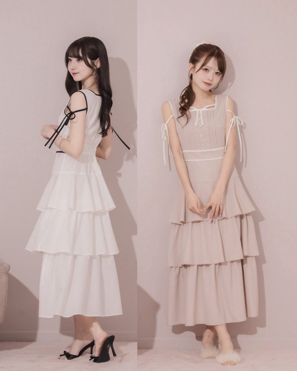 dolceliche's tweet image. MY SWEET SPRING🧁

There is always room for DOLCE.
-可愛いは別腹-

◾︎ティアードフレアワンピース
（black/ivory/pink）

dolceliche.shop/items/69af9b2a…

#dolceliche