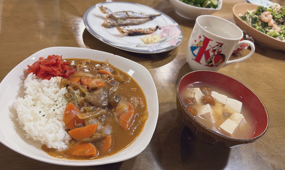 今日も一日お疲れ様でした⋆⸜(* ॑꒳ ॑*  )⸝🍛
