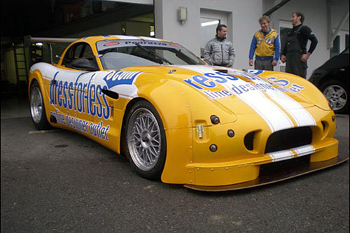 Mirco Schultis is best known for his Callaway C7 GT3-R, but in the 2000s he also ran effectively the only example of the tube-frame Panoz Esperante GTS in Europe. Used in series like Euro GT, Spezial Tourenwagen Trophy, and Supercar Challenge, he'd do some major upgrades for 2008