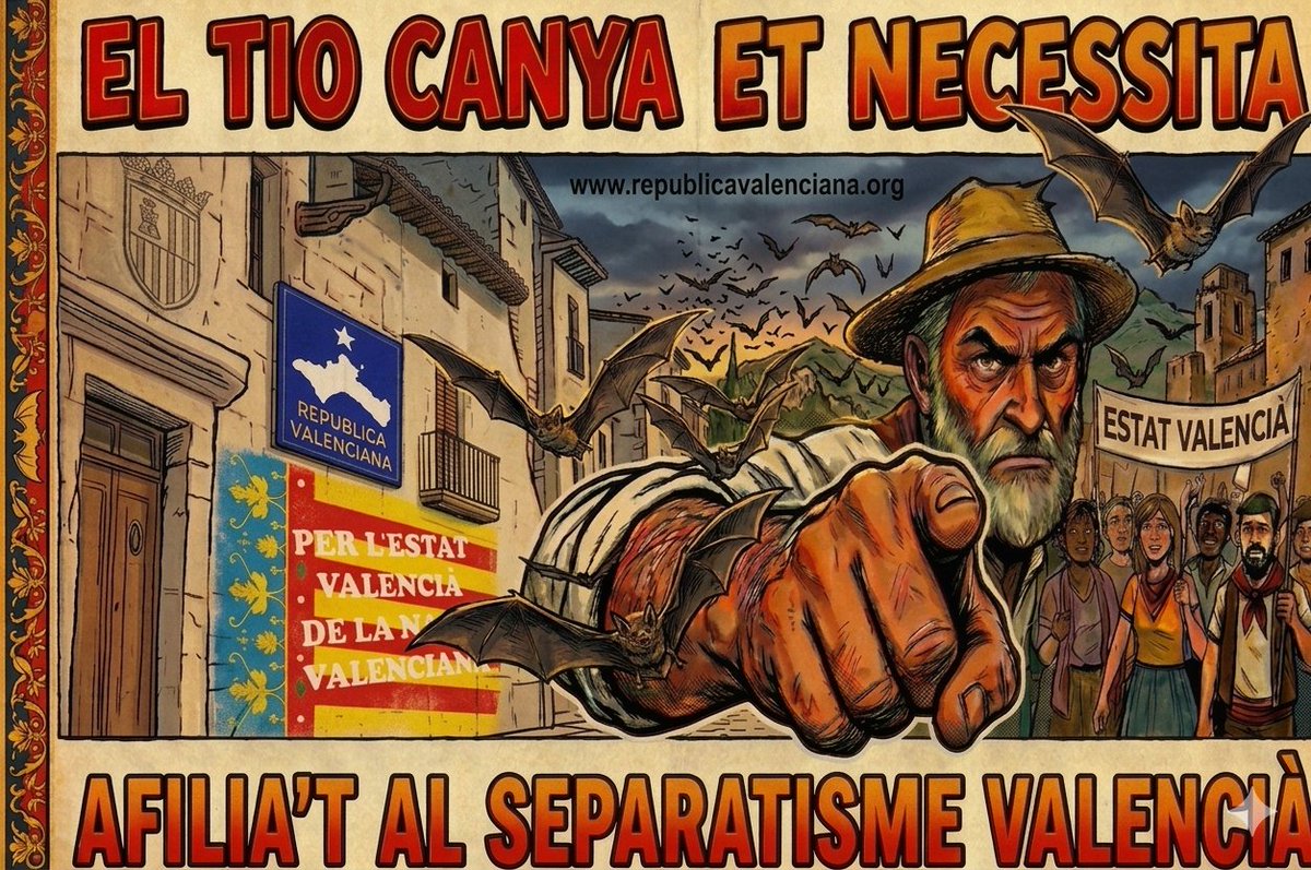 Sobiraniste Valencià 🦇⚒️🏴󠁧󠁢󠁥󠁮󠁧󠁿 tweet media
