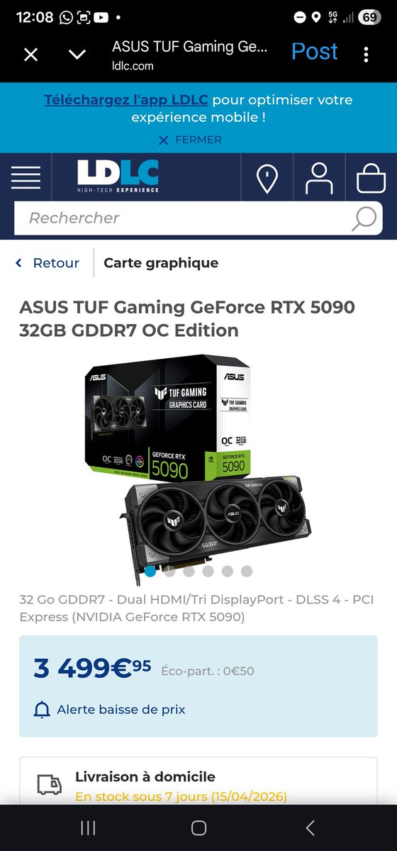 PernalongaGCB's tweet photo. @LDLC Pourquoi se priver https://t.co/Gj81M37ikA
