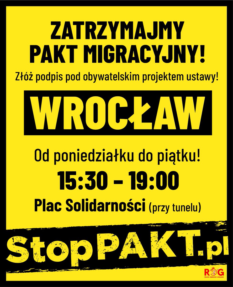 Ruch Obrony Granic tweet media