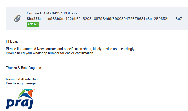 JAMESWT_WT's tweet photo. #FormBook #XLoader from spam email italy
Samples
👇
https://t.co/IbVJ0Rmr1K https://t.co/Qe3xPTx0To