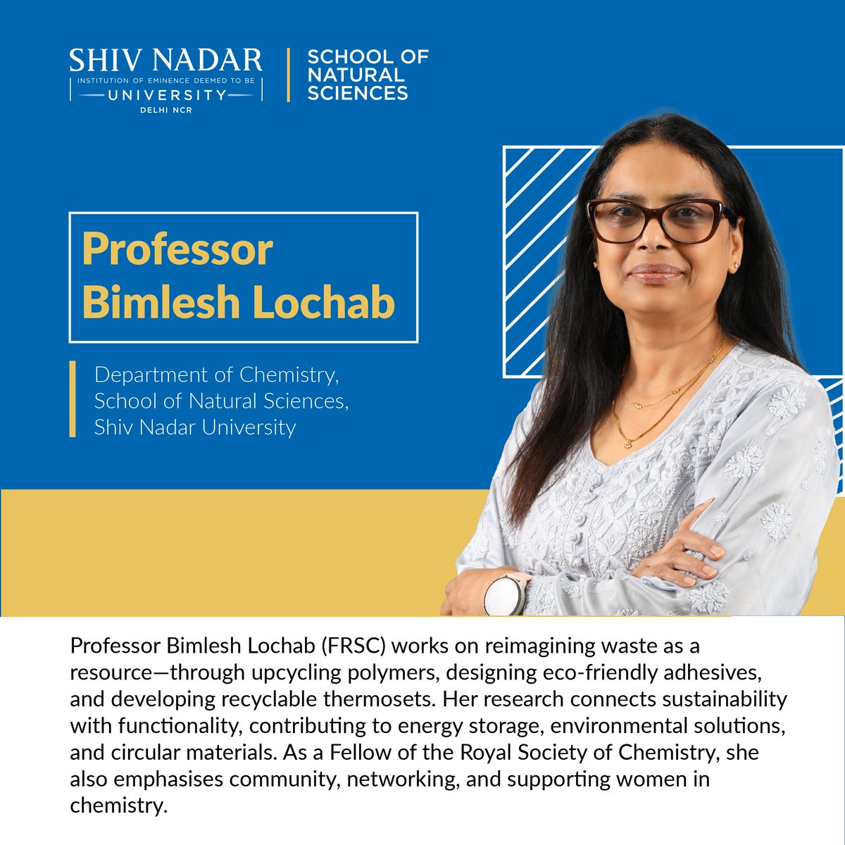 School of Natural Sciences, Shiv Nadar University tweet media