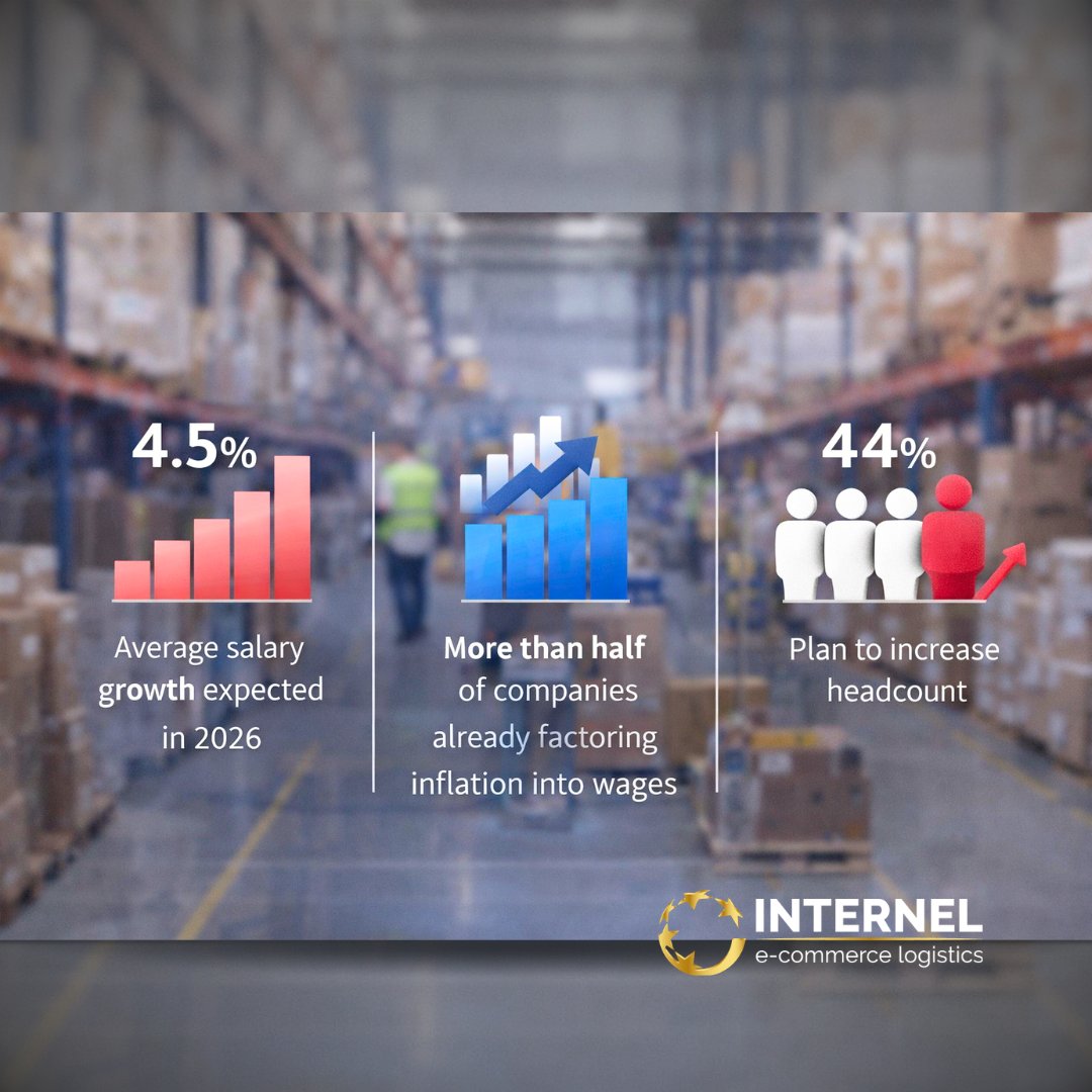 efulfillmentEU's tweet photo. What’s happening behind the scenes in Poland right now? We recently took part in a Swiss Chamber Poland survey on salary growth for 2026.
Poland still plays a very strong role in European fulfilment. #3plPoland #efulfillmentEU #warehouseinPoland #crossborderecommerceEU #shopify https://t.co/SIKYsx7xdL