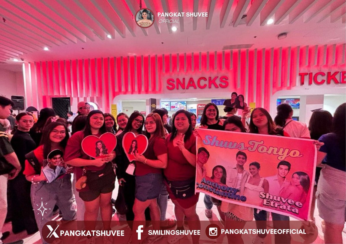 PangkatShuvee's tweet photo. Our Team Live is ready to cheer for Diane! Let's show her love and support, Shuveedaps! 

SHUVEEat HKT PREMIERE https://t.co/zRmLn67C7h