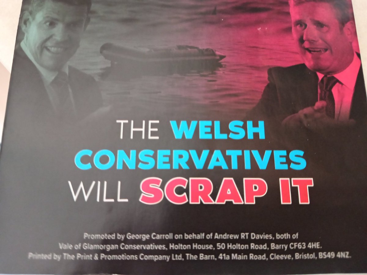 StandUpForBarry's tweet image. Just read @AndrewRTDavies' election opus, which is packed with bitter, bitter cynicism and very little else.

Oh, and printed in Bristol.

Reading this, am not sure why he's even in politics, it's all scrap and cut. 

And he clearly doesn't see Wales as a country.

#MadeInEngland