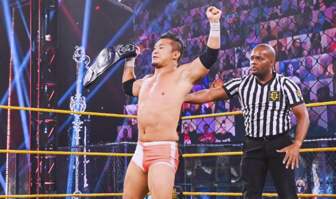 wrestle_hist's tweet image. 4/13/2021

KUSHIDA defeated Santos Escobar to become the new NXT Cruiserweight Champion on NXT from the WWE Performance Center in Orlando, Florida.     

#WWE #WWENXT #KUSHIDA #SantosEscobar #LegadoDelFantasma #NXTCruiserweightChampionship