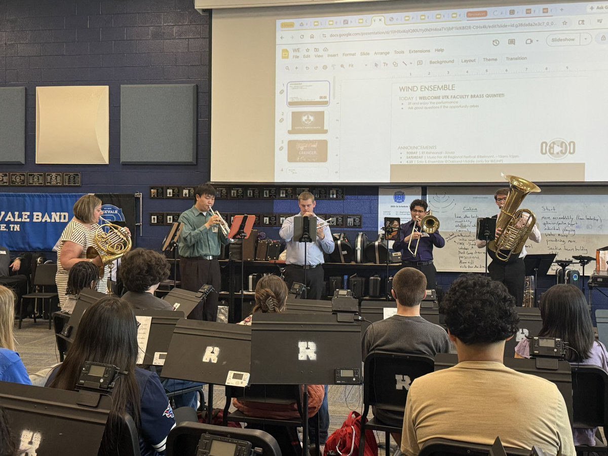 Rockvale High School Band tweet media