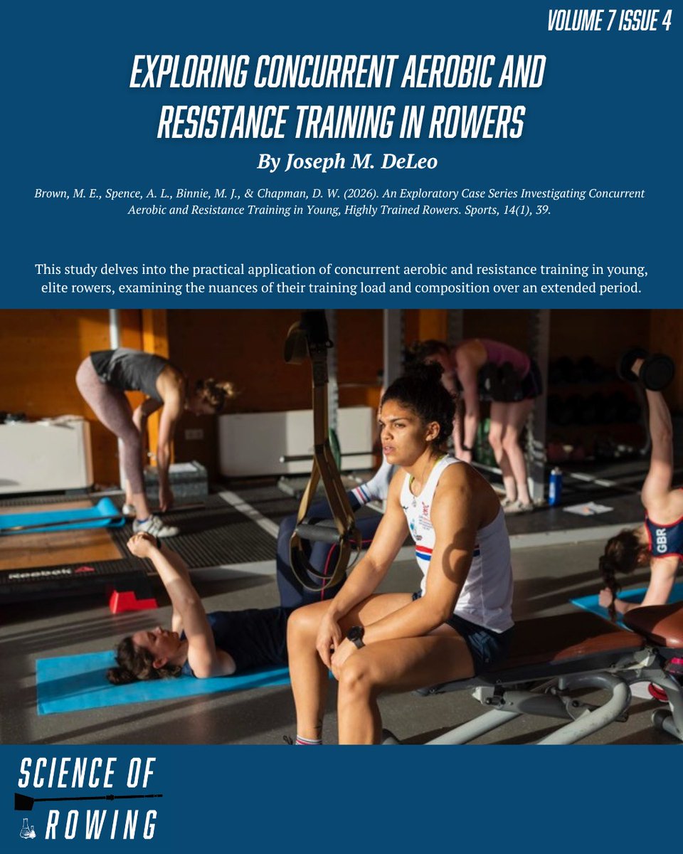 Science of Rowing tweet media