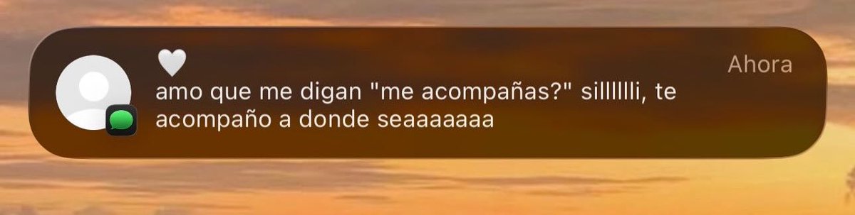 Una relación así: