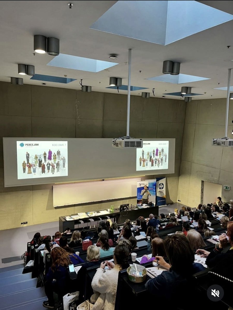 PeaceJam's tweet photo. We’re excited to share highlights from PeaceJam Czech Republic’s recent conference, Education for the Future, where youth leaders came together for engaging lectures, interactive workshops, and powerful discussions about the future they are creating. https://t.co/tBbdtlVwyi