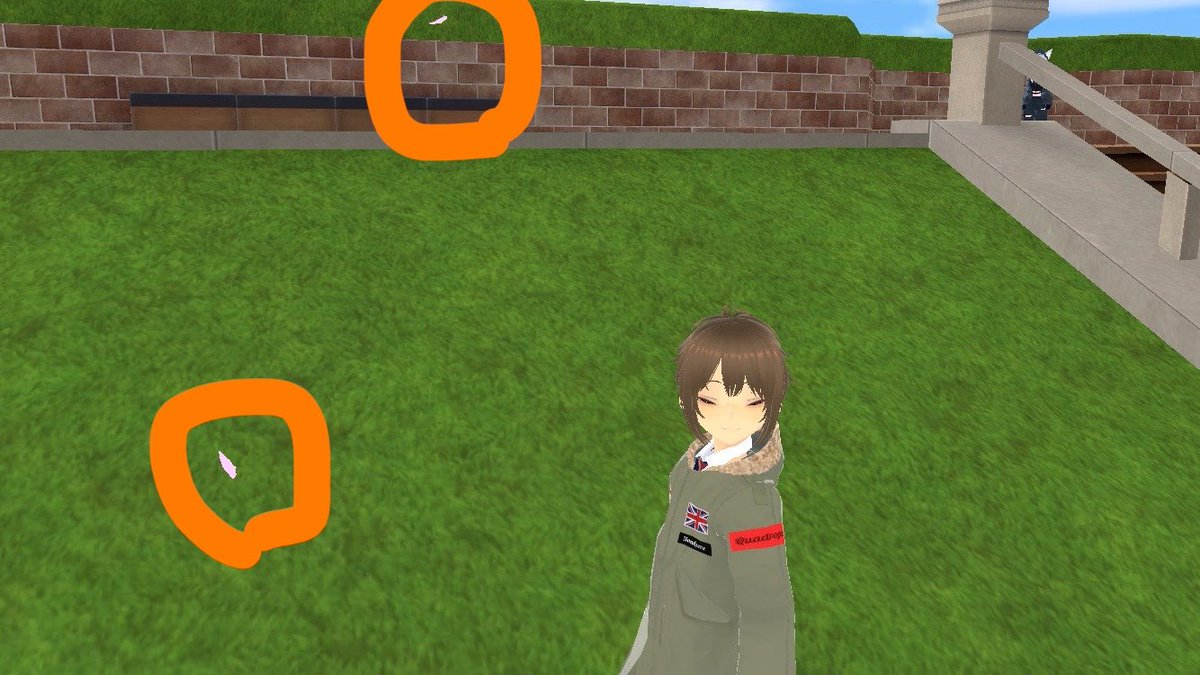 potep9ke's tweet image. @mahiCluste さん作のアクセサリー（花びら）を自分の周りに漂わせていい感じに写真が撮れないかなって

#cluster
#vroid